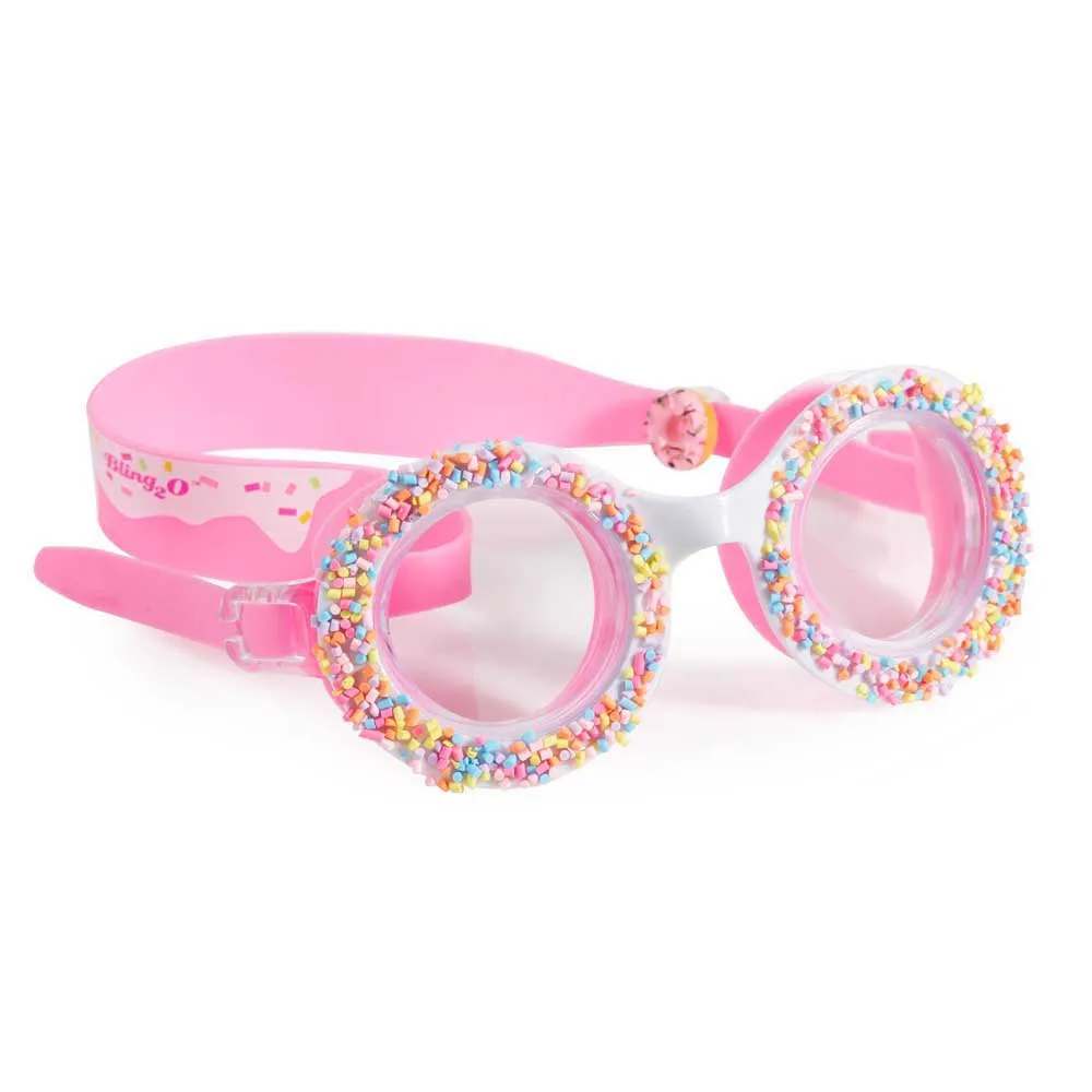 Bling2o Do Nuts Boston Crème Simglasögon För Barn unisex, Pink, One Size