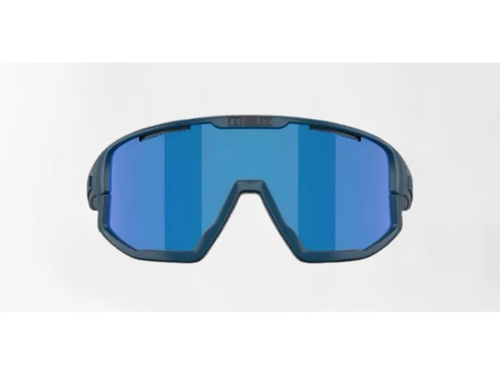 Bliz Fusion Medium cykelglasgon mirror blue lens matte black, Blå/Brun/Svart Bliz Fusion Medium cykelglasgon mirror blue lens matte black, Blå/Brun/Svart