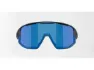 Bliz Fusion Small (33) cykelglasögon brown mirror/blue lens matte blue, Blå/svart