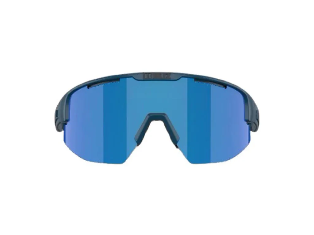 Bliz Matrix Medium cykelglasögon brown/mirror lens matte blue Bliz Matrix Medium cykelglasögon brown/mirror lens matte blue