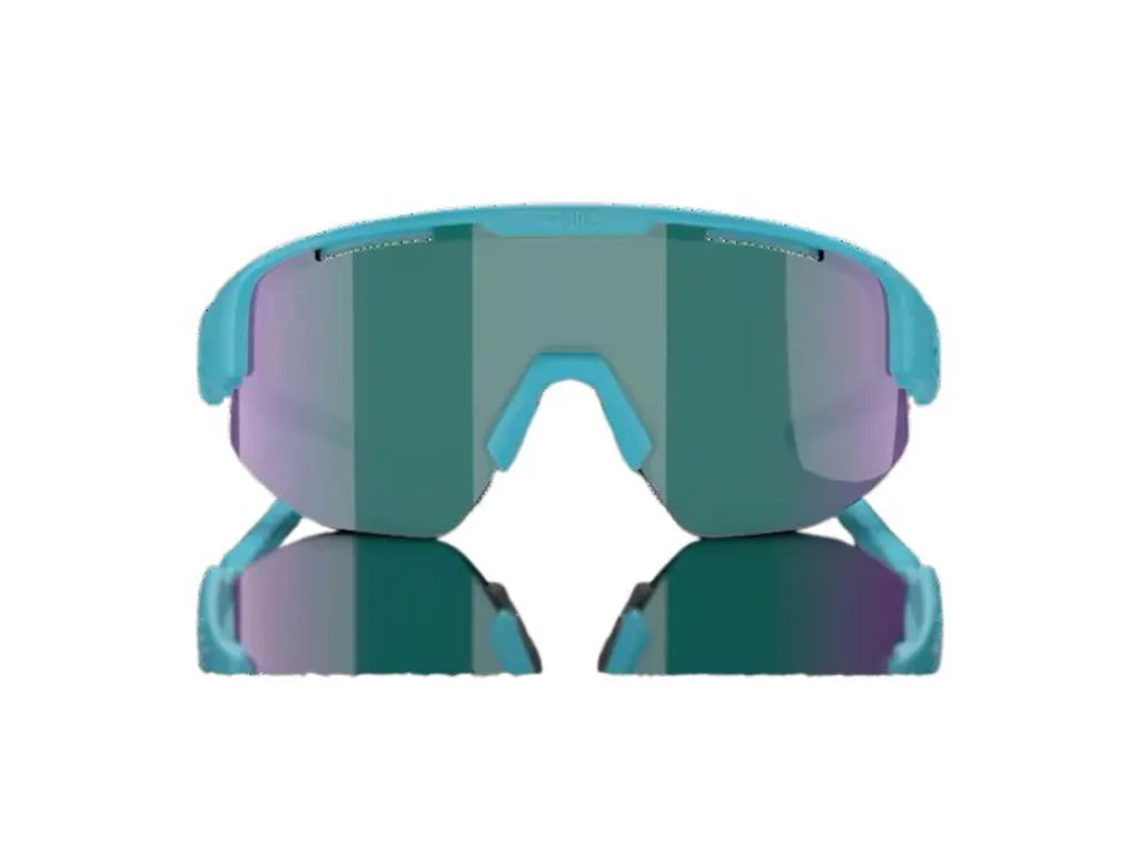 Bliz Matrix Small (30) cykelglasögon blue green lens matte turquoise, Blå/turkos