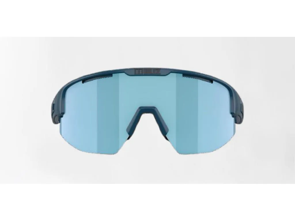 Bliz Matrix Small cykelglasogn smoke mirror lens matte, Blå Bliz Matrix Small cykelglasogn smoke mirror lens matte, Blå