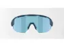 Bliz Matrix Small cykelglasogn smoke mirror lens matte, Blå