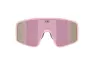 Bliz P001 XL cykelglasögon brown/rose multicolour lens matt powder, Rosa