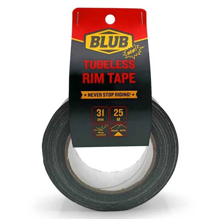 Blub 31 Mm Tubeless Fälgband 25 M, Yellow, One Size