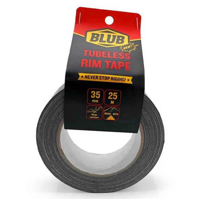 Blub 35 Mm Tubeless Fälgband 25 M, Yellow, One Size
