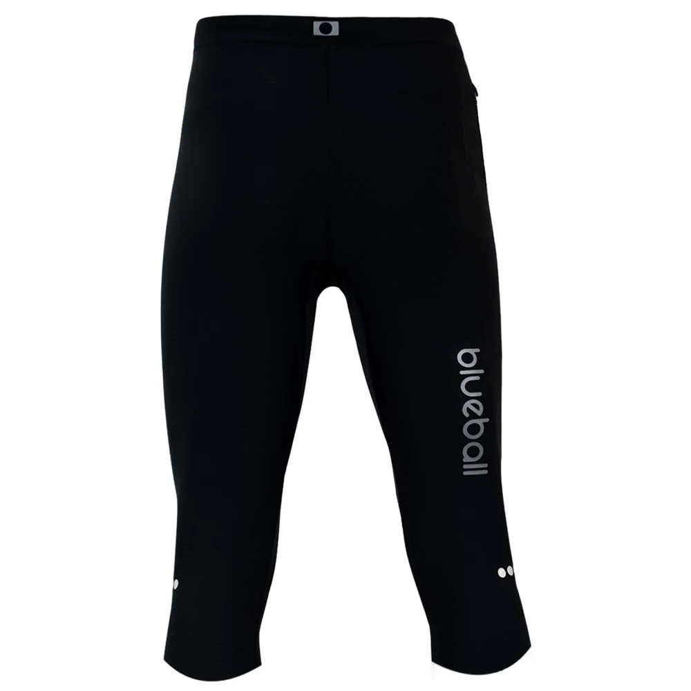 Blueball Sport Compresison Cord 3/4 Leggings male, Black