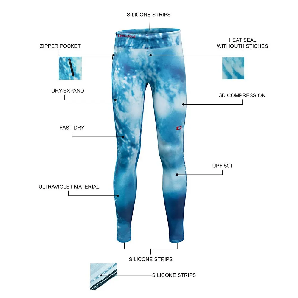 Blueball Sport Print Sea Byxor male