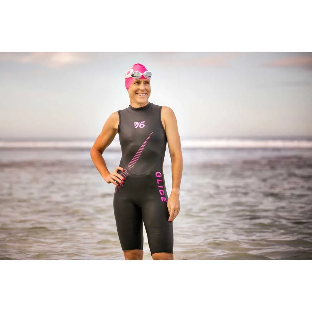 blueseventy Glide Short John ärmlös Våtdräkt I Neopren För Damer unisex blueseventy Glide Short John ärmlös Våtdräkt I Neopren För Damer unisex