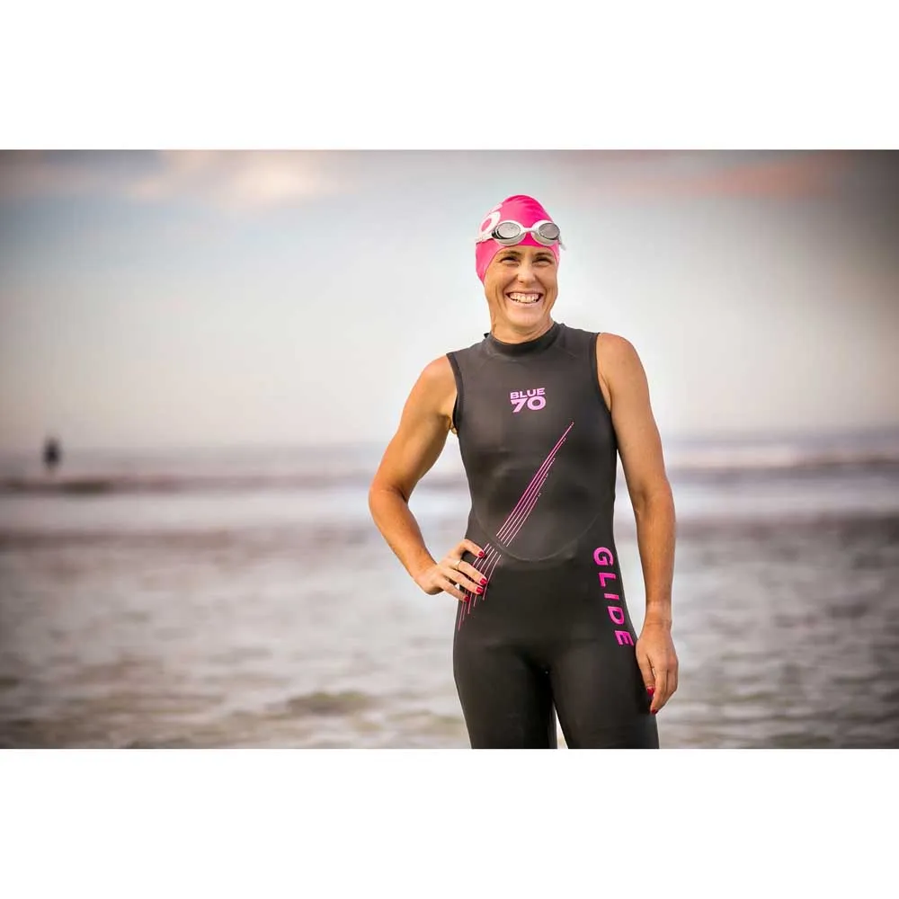 blueseventy Glide Short John ärmlös Våtdräkt I Neopren För Damer unisex blueseventy Glide Short John ärmlös Våtdräkt I Neopren För Damer unisex