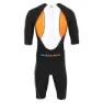 blueseventy Pz4tx+ Kortärmad Triathlondräkt male, Black