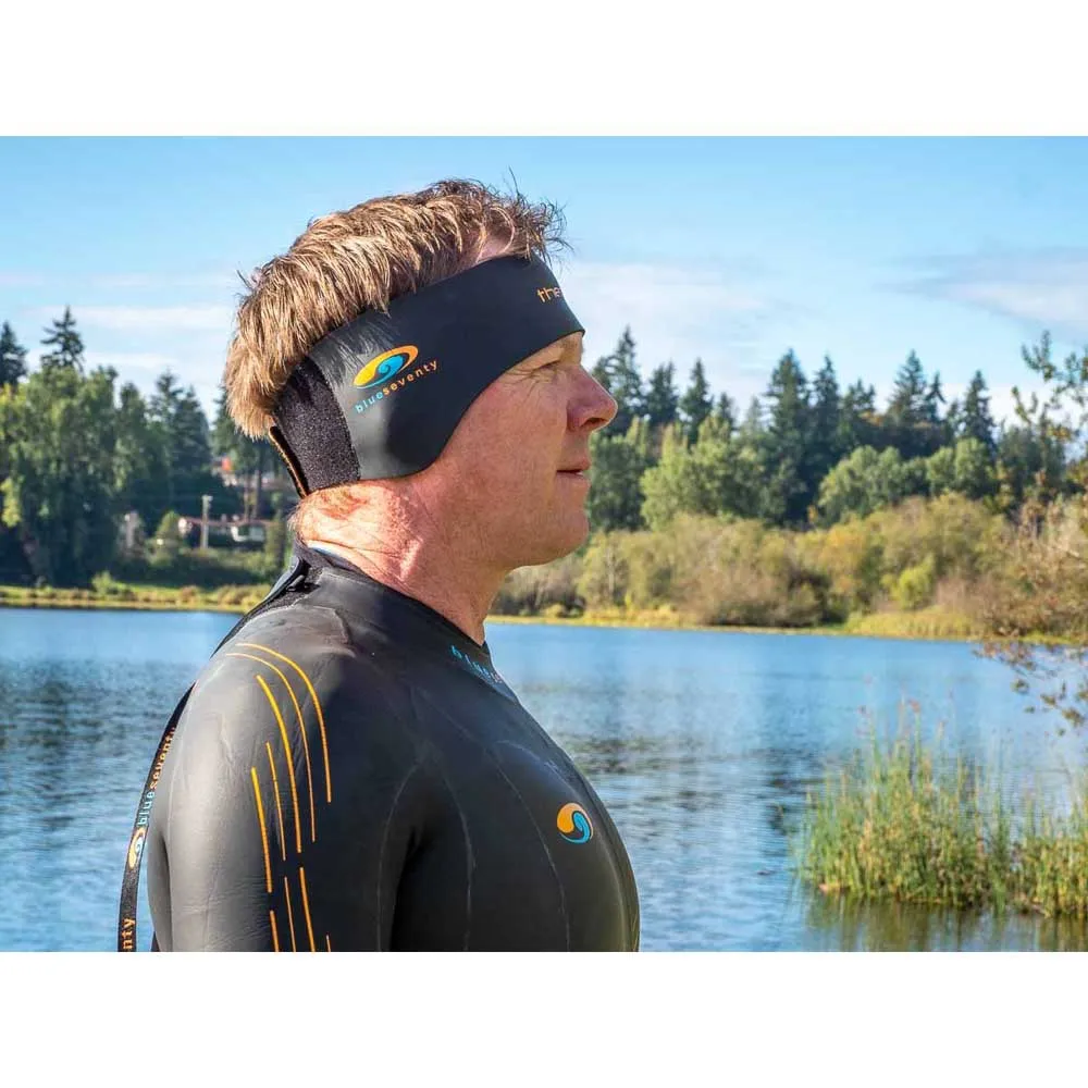 blueseventy Thermal Neoprenpannband unisex, Black, One Size