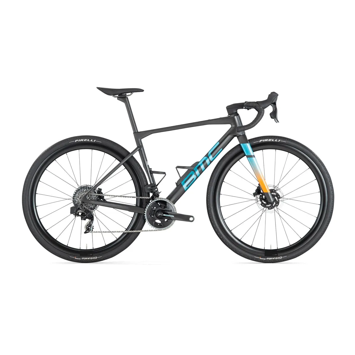 BMC Kaius 01 Two Sram Force AXS Wide 2x12 Complete Gravel Bike, Carbon Black/Brushed Blue BMC Kaius 01 Two Sram Force AXS Wide 2x12 Complete Gravel Bike, Carbon Black/Brushed Blue