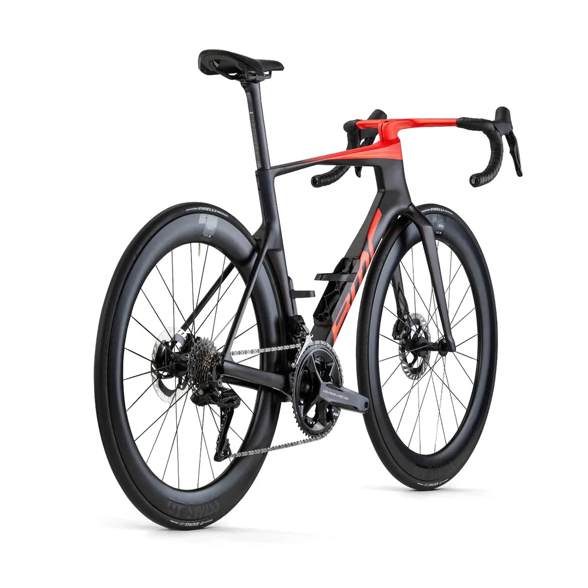 BMC Teammachine R01 TWO Shimano Dura Ace DI2 Power Meter DTSwiss Wheelset Road Bike, Maroon Carbon/Neon Red BMC Teammachine R01 TWO Shimano Dura Ace DI2 Power Meter DTSwiss Wheelset Road Bike, Maroon Carbon/Neon Red