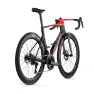 BMC Teammachine R01 TWO Shimano Dura Ace DI2 Power Meter DTSwiss Wheelset Road Bike, Maroon Carbon/Neon Red
