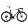 BMC Teammachine R01 TWO Shimano Dura Ace DI2 Power Meter DTSwiss Wheelset Road Bike, Maroon Carbon/Neon Red