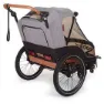 bobike 2-i-1 Trailer, Black / grey, Max 44kg