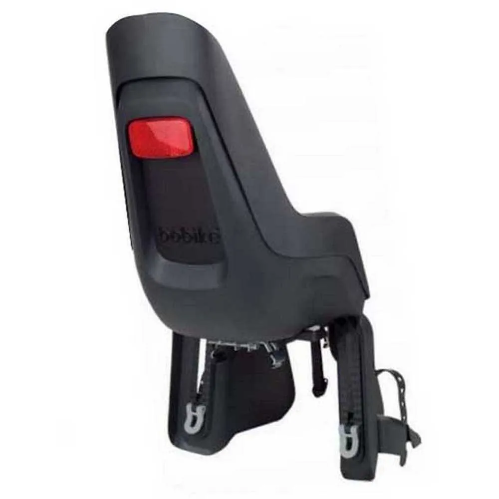 bobike One Maxi 1p&e-bd Eco Barnstol På Baksidan Av Cykeln, Black / brown, Max 22kg bobike One Maxi 1p&e-bd Eco Barnstol På Baksidan Av Cykeln, Black / brown, Max 22kg