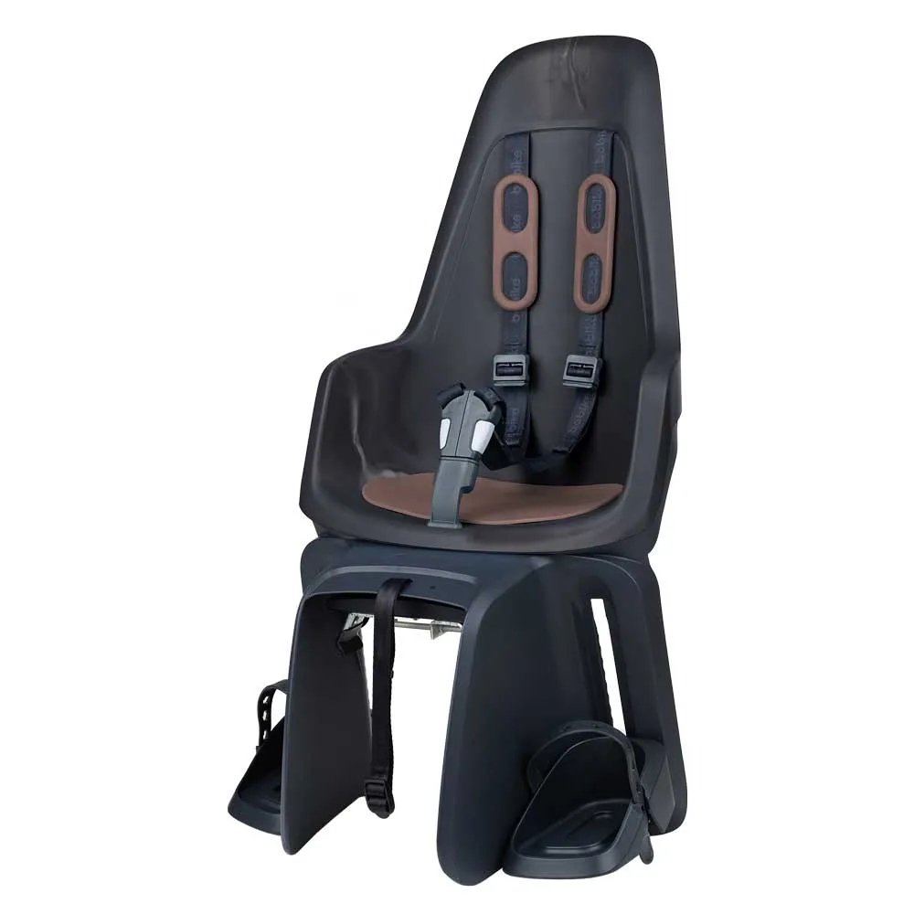 bobike One Maxi för montering på pakethållare svart, Black, Max 22kg
