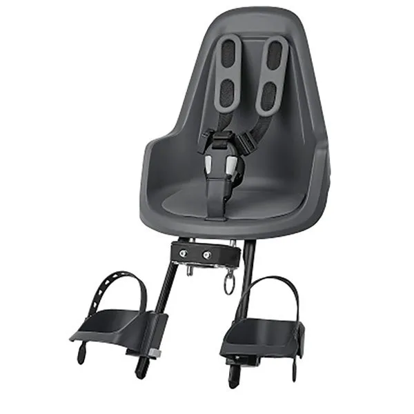 bobike One Mini Frammonterad Barnsits För Cykel Refurbished, Urban grey, Max 15kg bobike One Mini Frammonterad Barnsits För Cykel Refurbished, Urban grey, Max 15kg