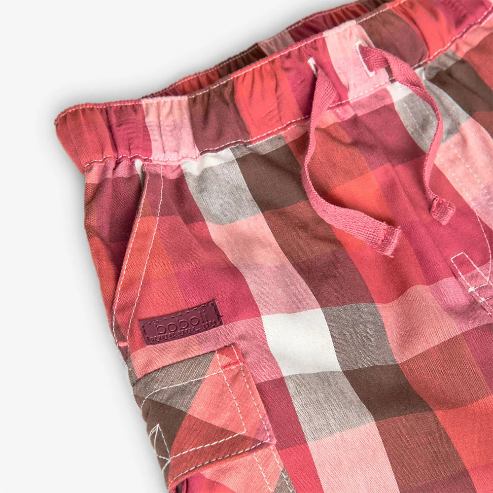 Boboli Check Shorts