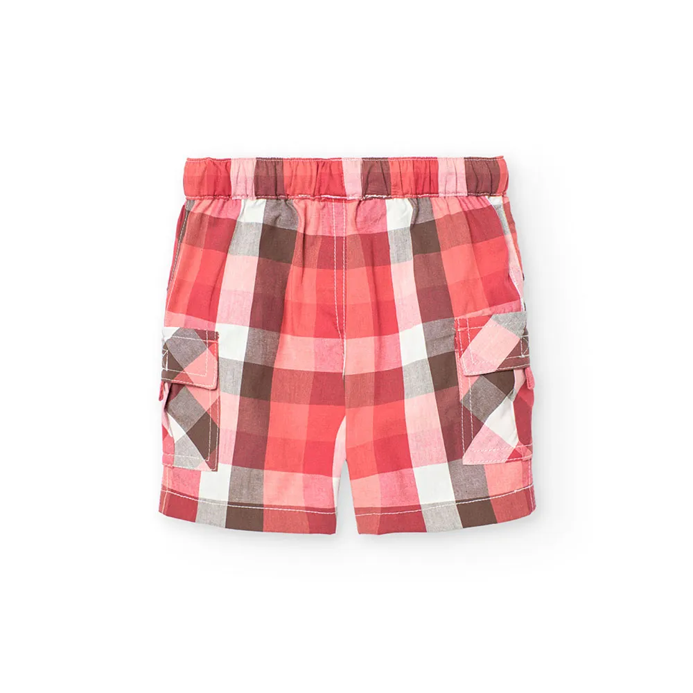 Boboli Check Shorts