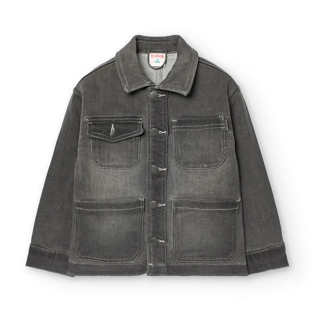 Boboli Denim Knit Jacka
