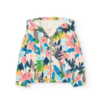 Boboli Fleece Floral Jacka Boboli Fleece Floral Jacka
