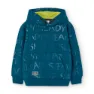 Boboli Fleece Printed Huvtröja