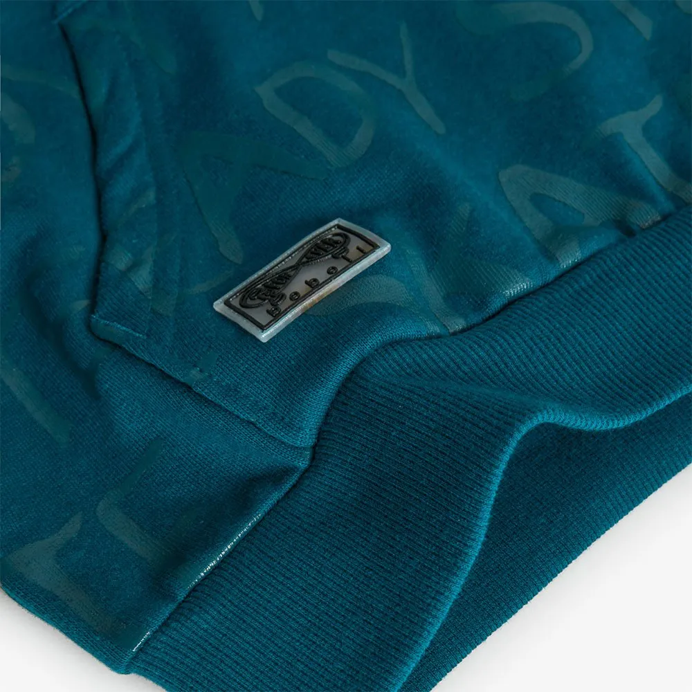 Boboli Fleece Printed Huvtröja