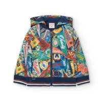 Boboli Fleece Printed Jacka