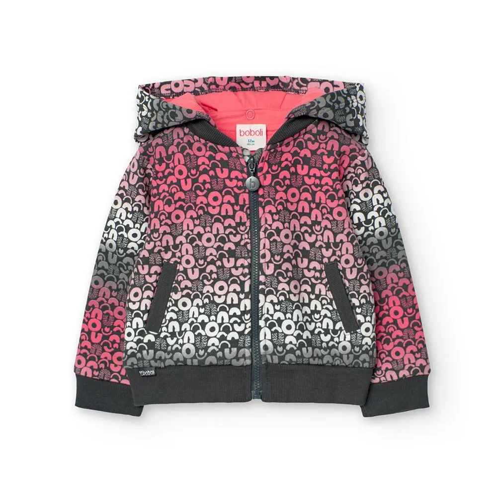 Boboli Fleece Printed Jacka