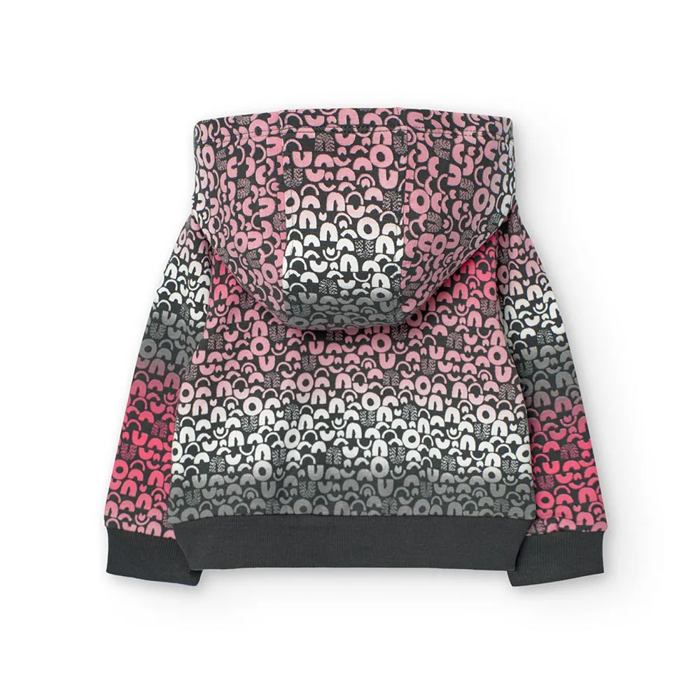 Boboli Fleece Printed Jacka
