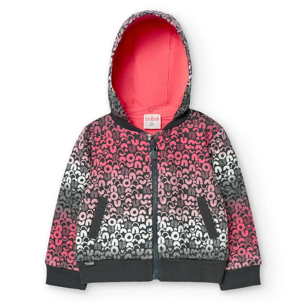 Boboli Fleece Printed Jacka