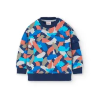 Boboli Fleece Printed Tröja