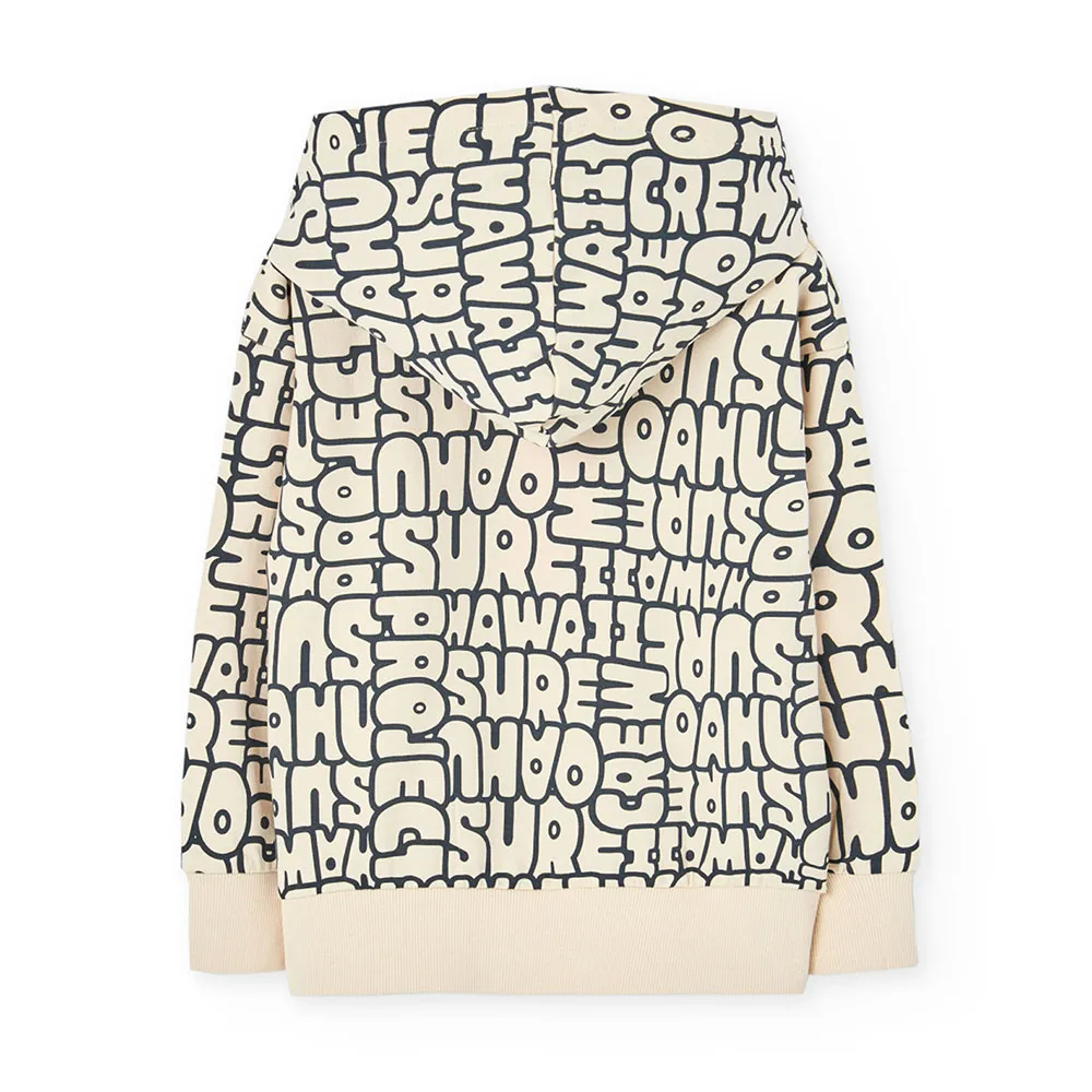 Boboli Fleece Printed Tröja