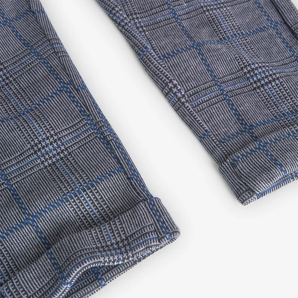 Boboli Knit Check Byxor