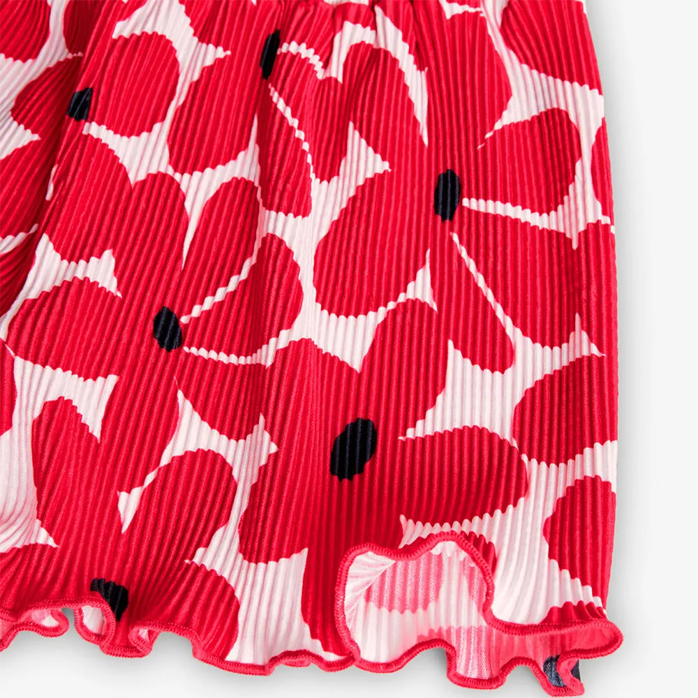 Boboli Knit Floral Shorts