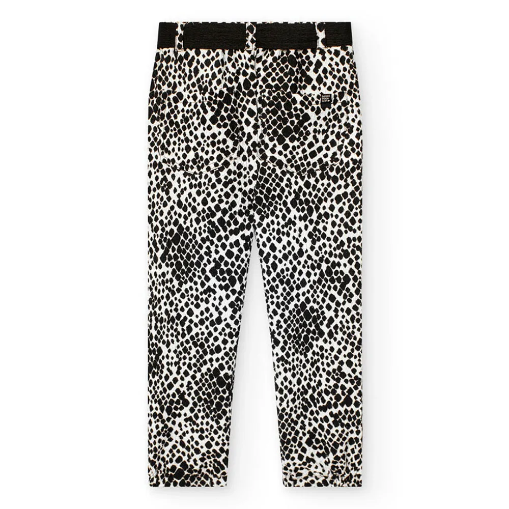 Boboli Knit Printed Byxor