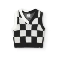 Boboli Knitwear Check Väst Boboli Knitwear Check Väst