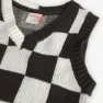 Boboli Knitwear Check Väst