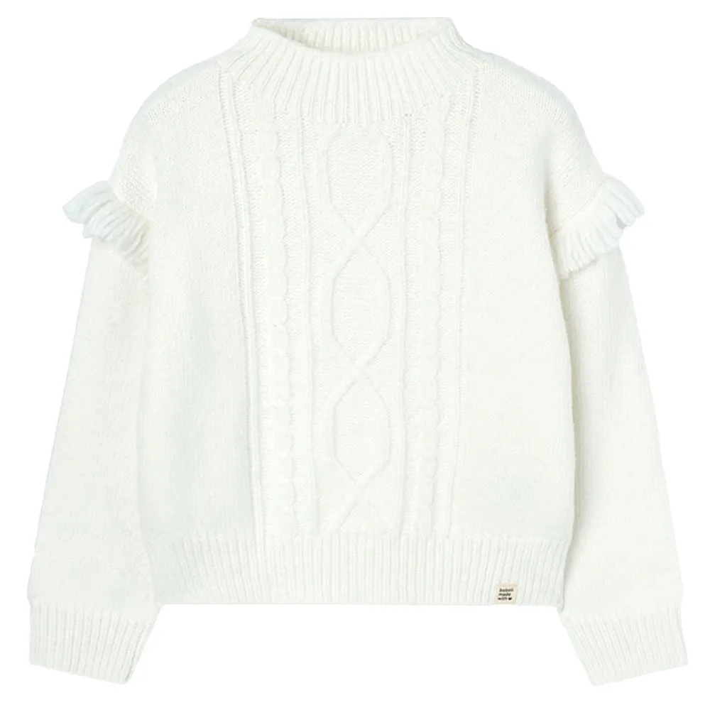 Boboli Knitwear Fringes Tröja