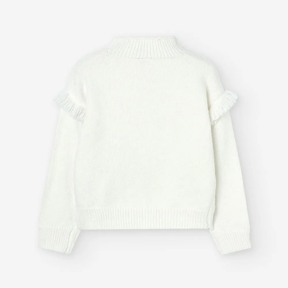 Boboli Knitwear Fringes Tröja