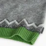 Boboli Knitwear Pullover Jacquard Tröja, Vigore gray, 4Y