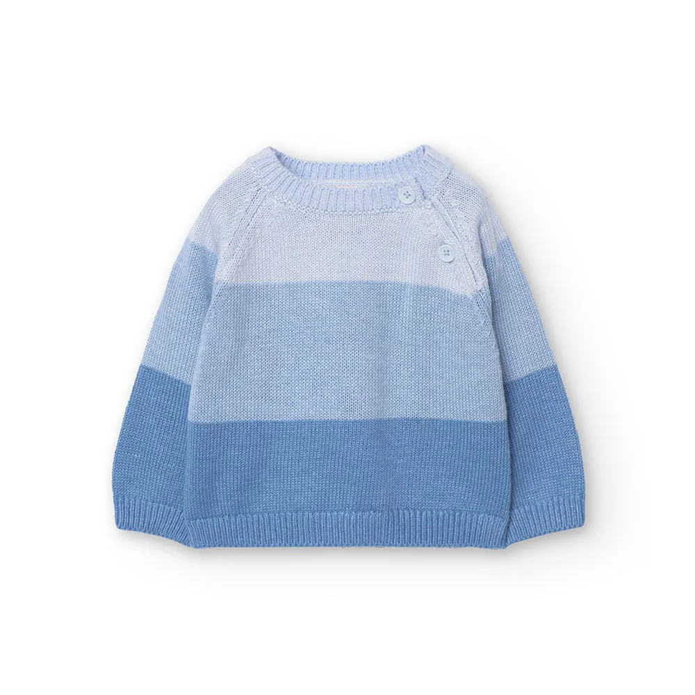 Boboli Knitwear Pullover Tröja, Ocean, 18MON