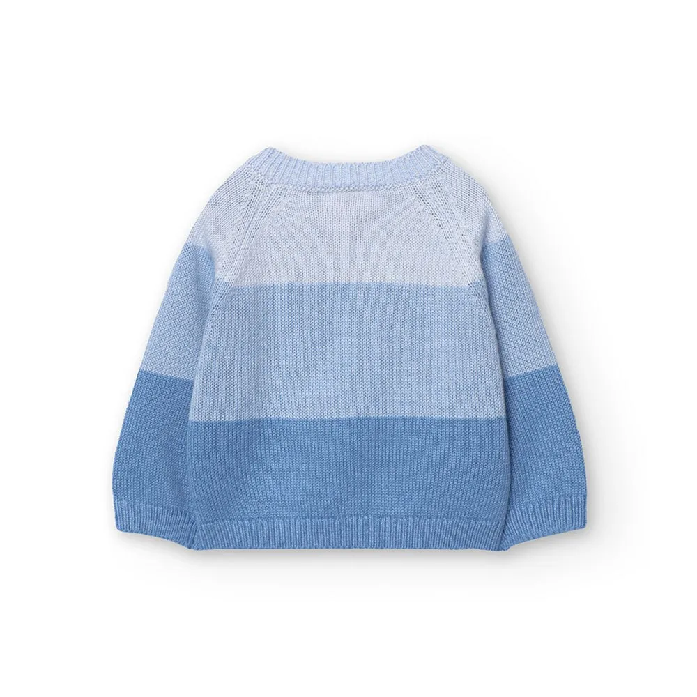Boboli Knitwear Pullover Tröja, Ocean, 18MON