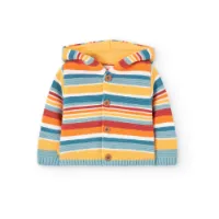 Boboli Knitwear Striped Jacka