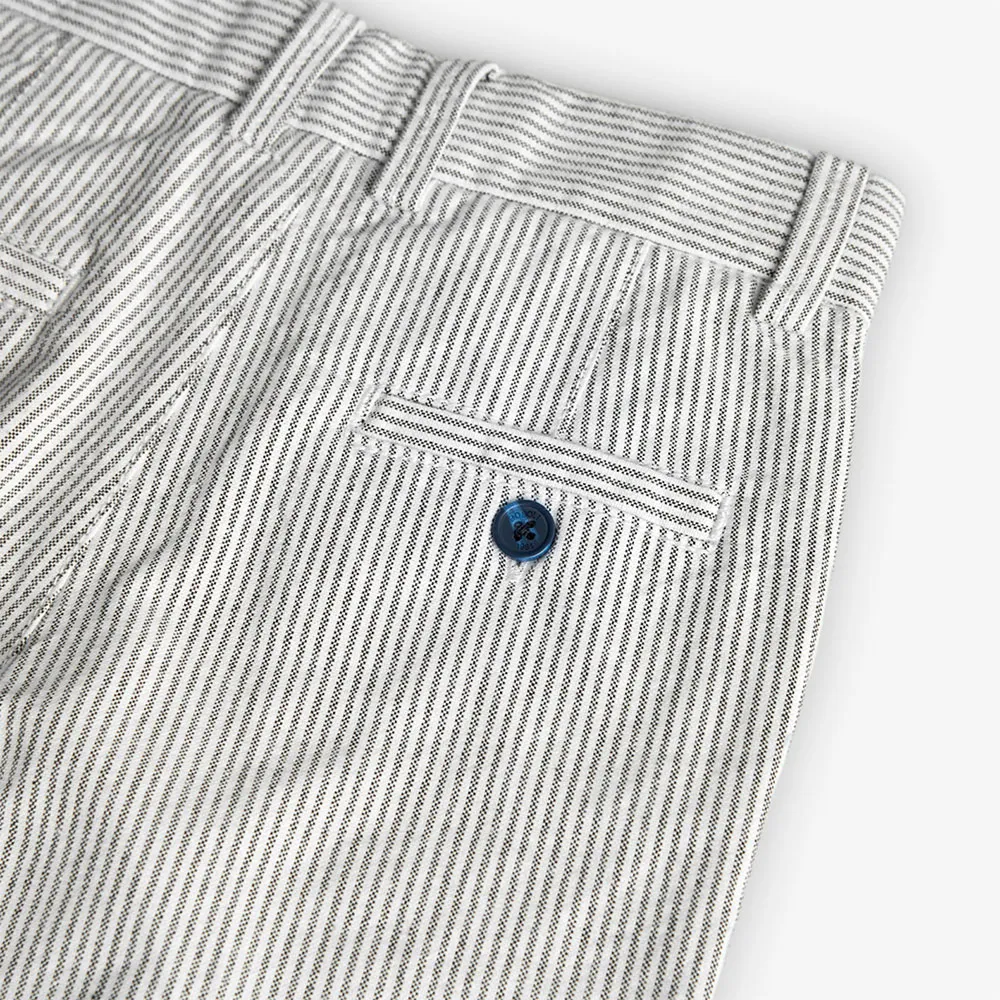 Boboli Oxford Striped Byxor, Navy bicolor list, 2Y Boboli Oxford Striped Byxor, Navy bicolor list, 2Y