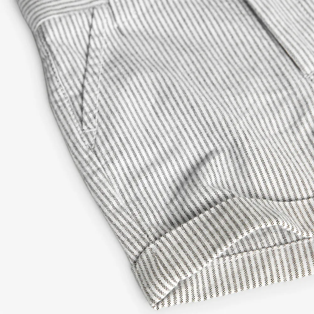 Boboli Oxford Striped Shorts