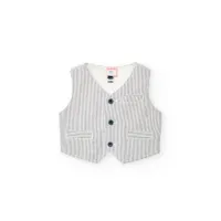 Boboli Oxford Striped Väst
